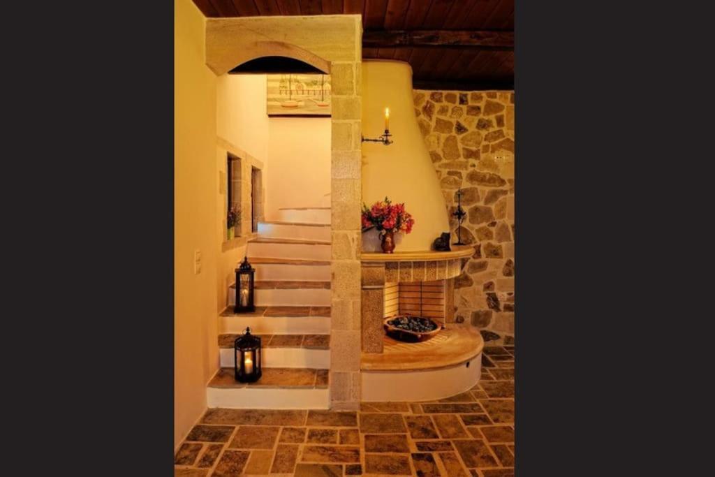 Willa Stone House With Sea View Achlia Zewnętrze zdjęcie